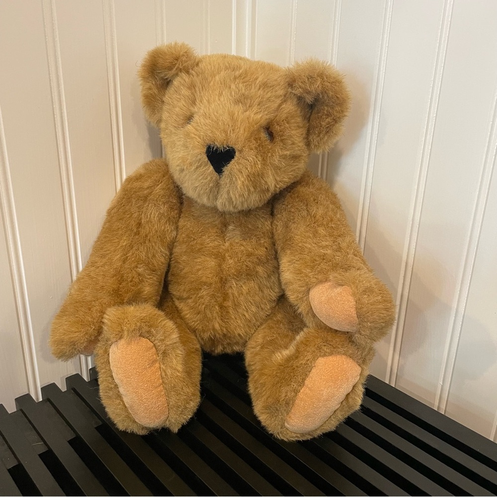 Vermont Teddy Bear Co. Plush Jointed Bear